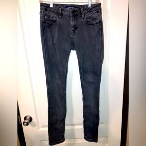Vigoss studio woman. Skinny jeans. Black stretch. Low rise denim 29.